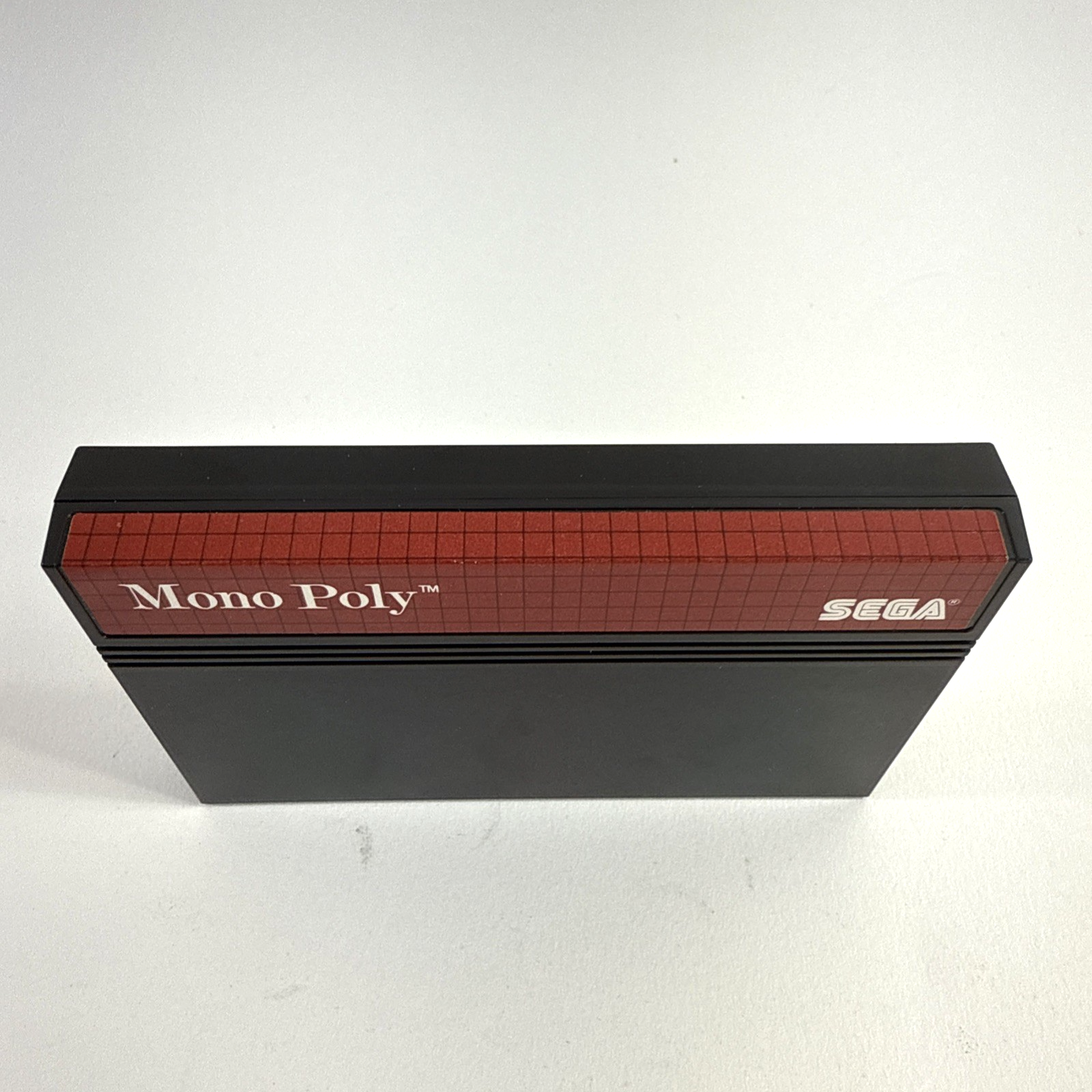 Monopoly (Sega Master System, 1988) Game Case Manual Poster - Tested