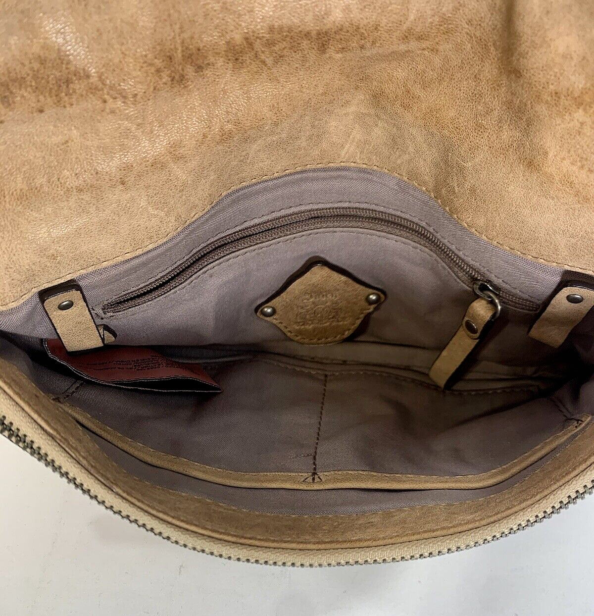 Juicy Couture Genuine Leather Tan Brown Clutch RN52002/CA16396