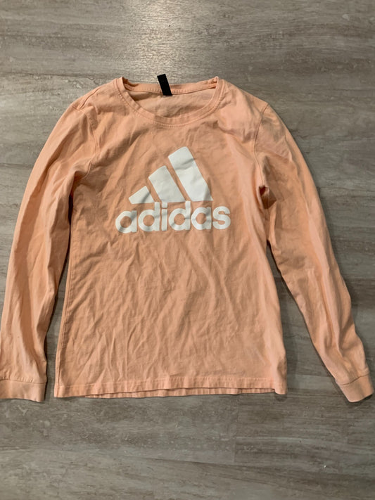 Womens Adidas Large Pink Small Long Sleeve Shirt