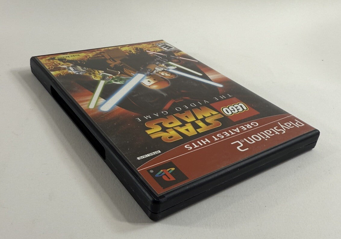 LEGO Star Wars: The Video Game (PlayStation 2, 2005) Game Case Manual - Tested