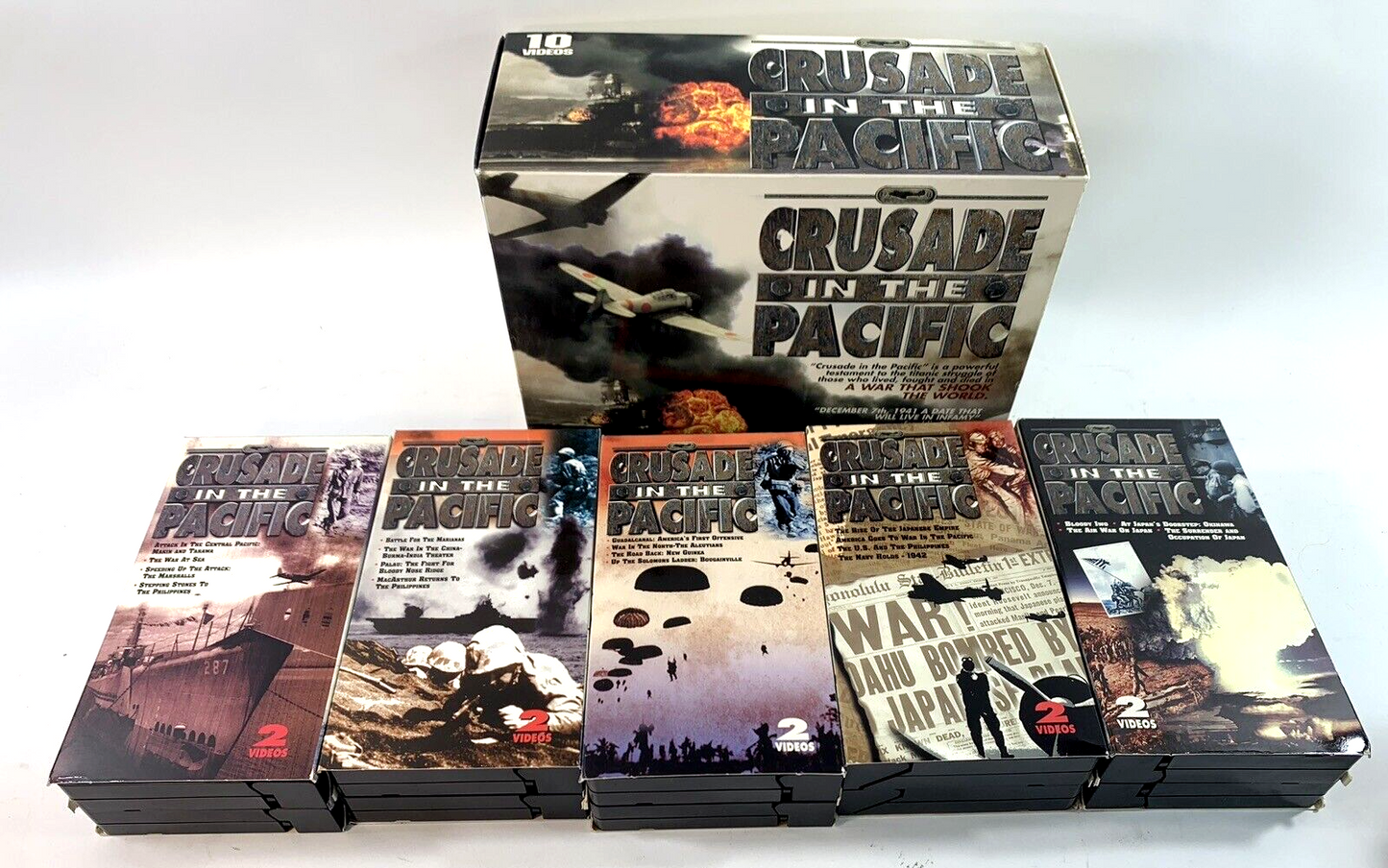 Rise And Fall Of The Nazi Empire (4 Military VHS box sets) Warbirds of WWII +2