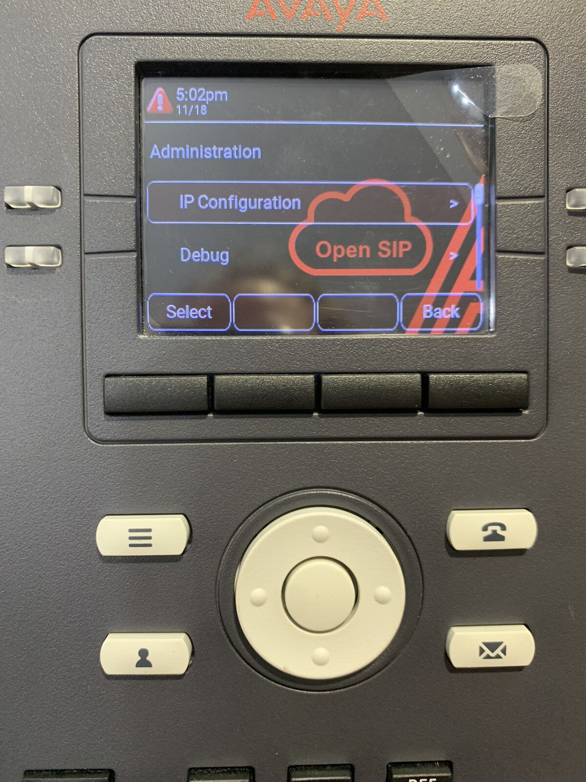 Avaya J139 VoIP 4-Line Business Phone 700513917 - Tested and Factory Reset
