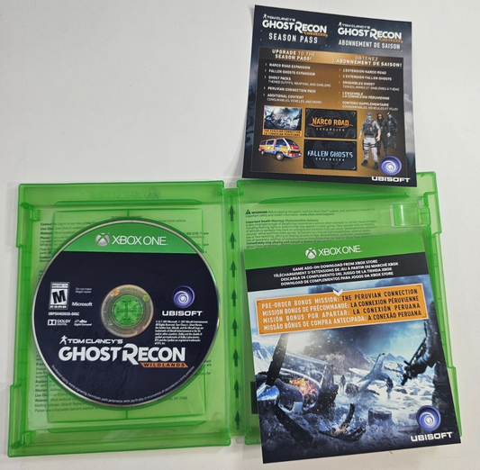 Tom Clancy's Ghost Recon: Wildlands (Microsoft Xbox One, 2017) Tested & Working