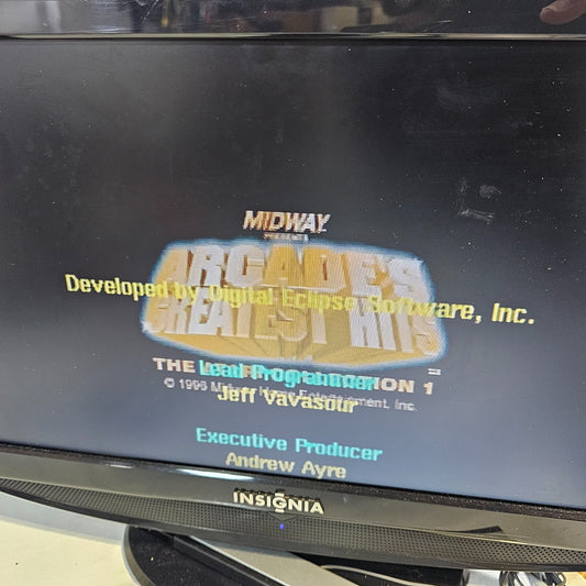 Arcade's Greatest Hits: Atari Collection 1 (PlayStation, 1996) Game Disc -Tested