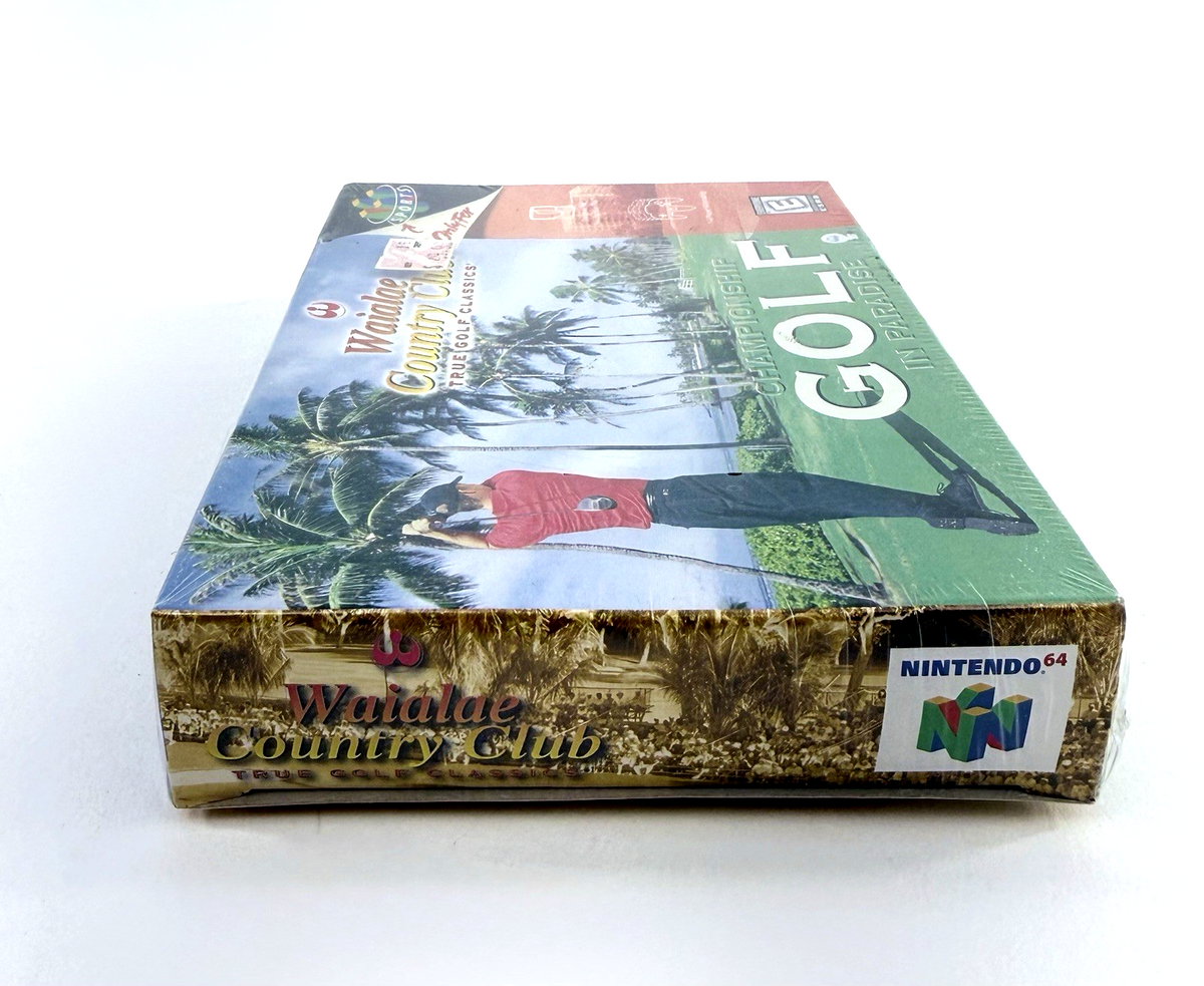 True Golf Classics: Waialae Country Club (Nintendo 64, 1998) Sealed - Some Wear