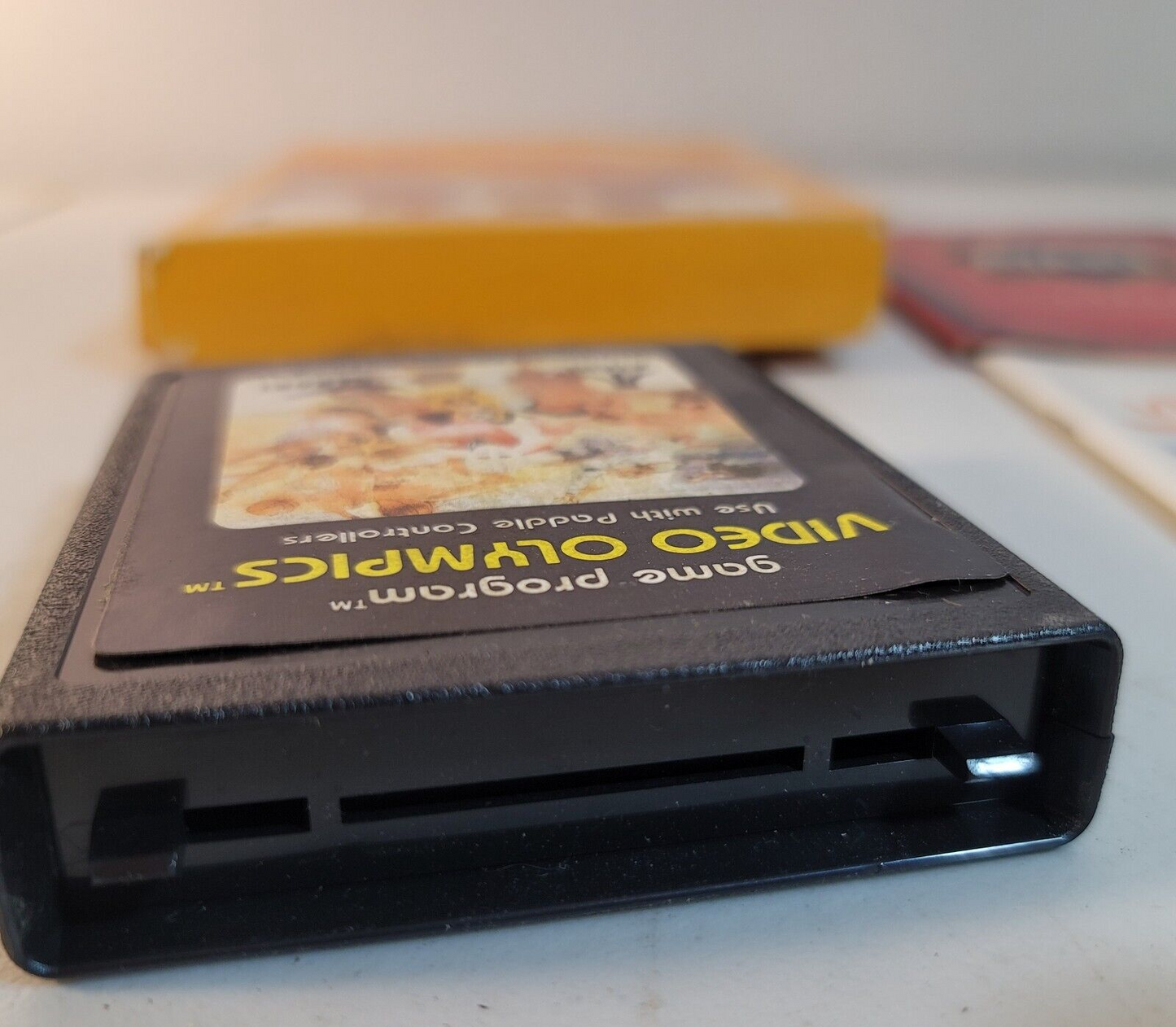 Video Olympics (Atari 2600, 1977) Game Case Manual