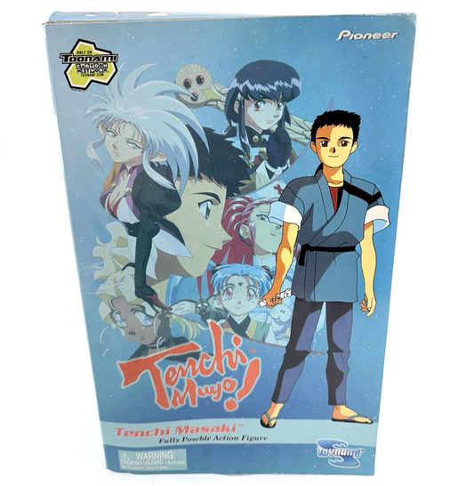 Pioneer Toynami Tenchi Muyo! 12” Tenchi Masaki Action Figure - Damaged Box, New