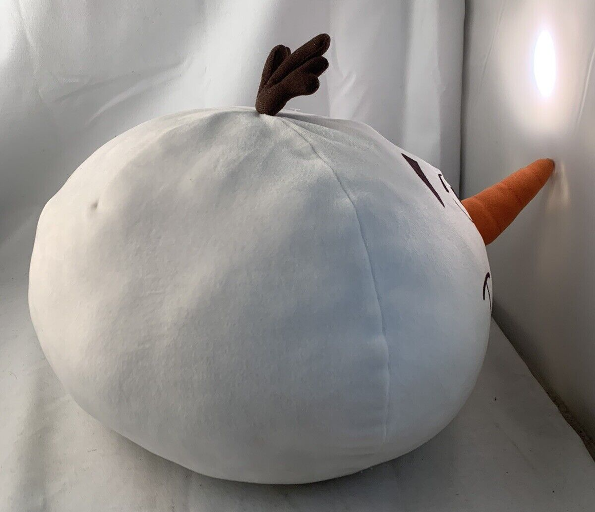 Disney Frozen 2 11" Olaf Revival Cloud Pillow- Good Condition