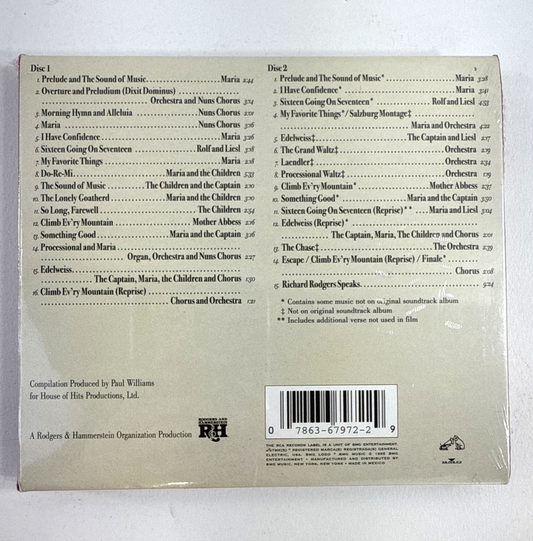 The Sound of Music (35th Anniversary Collector's Edition OST, 2000) New, Sealed