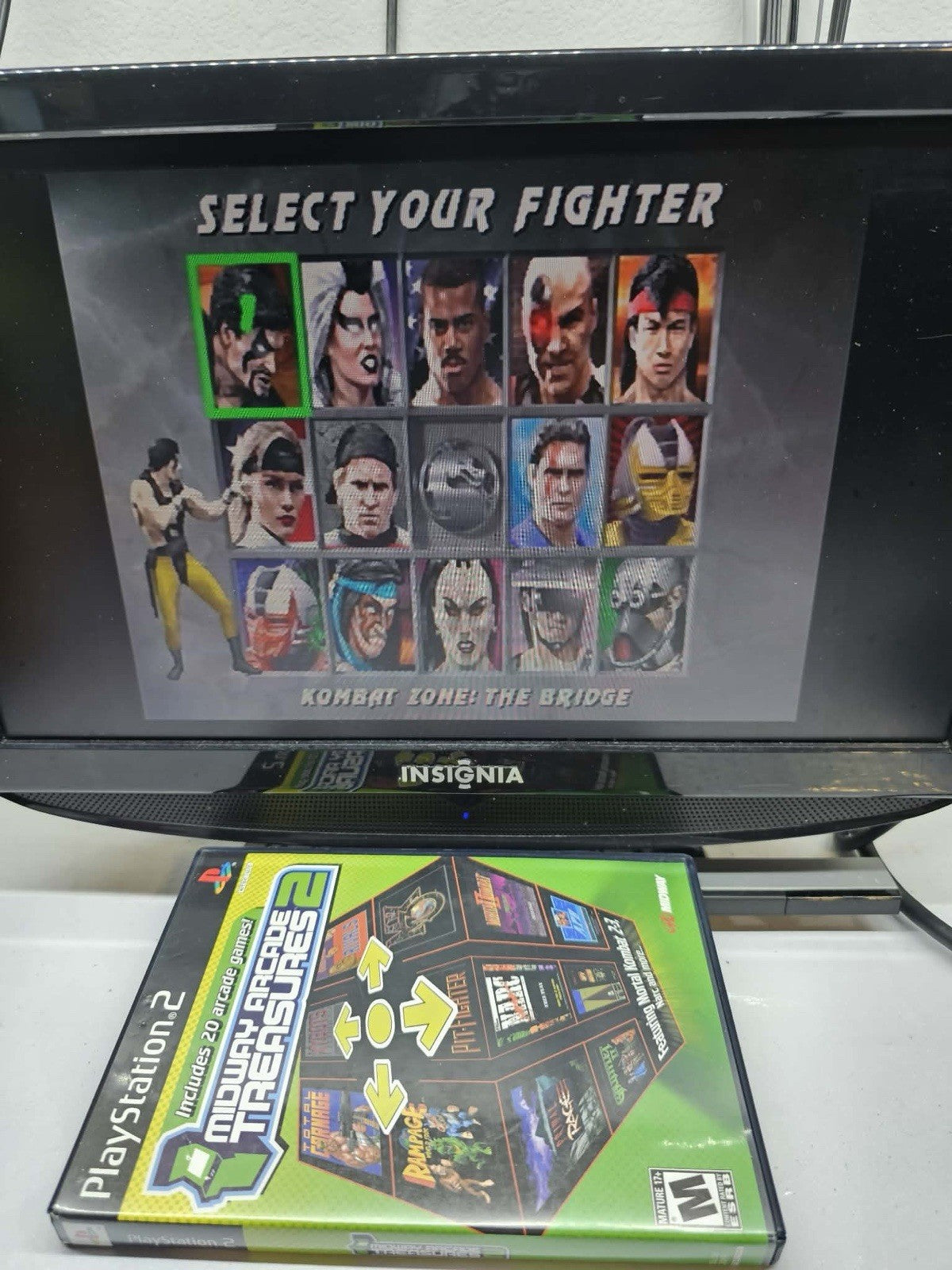 Midway Arcade Treasures 2 (PlayStation 2, 2004) Game Case Manual Registration