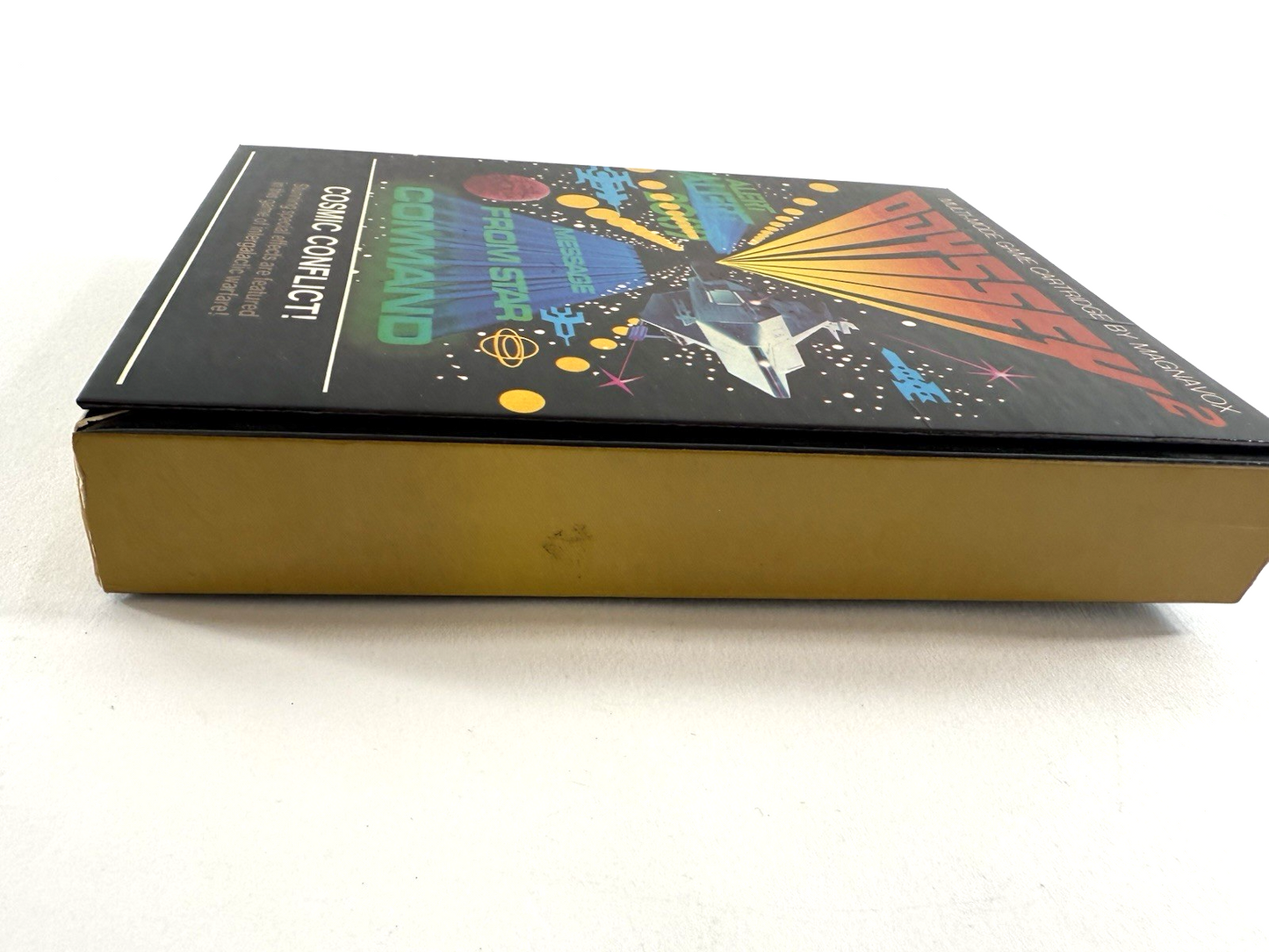 Cosmic Conflict!  (Magnavox Odyssey 2, 1978) Game Case Manual - Tested