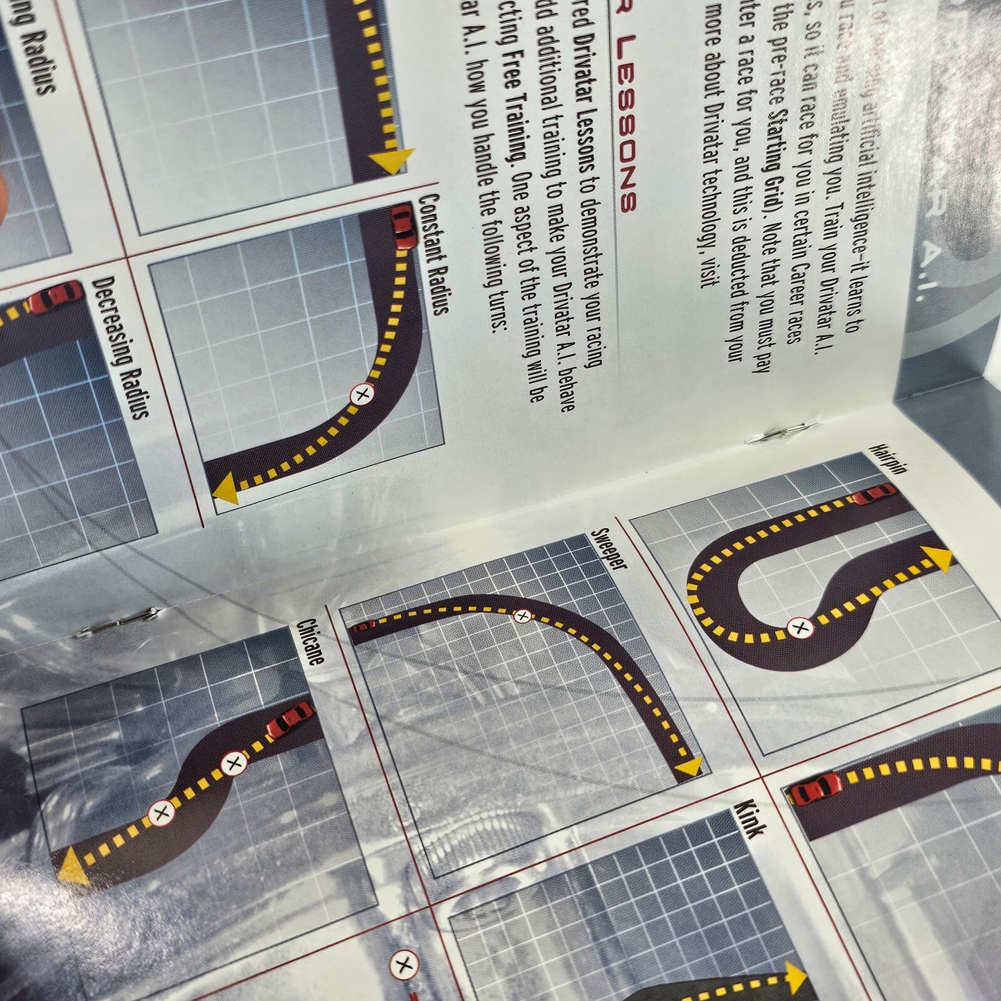 Forza Motorsport (Microsoft Xbox, 2005) Game Case Manual Insert - Tested