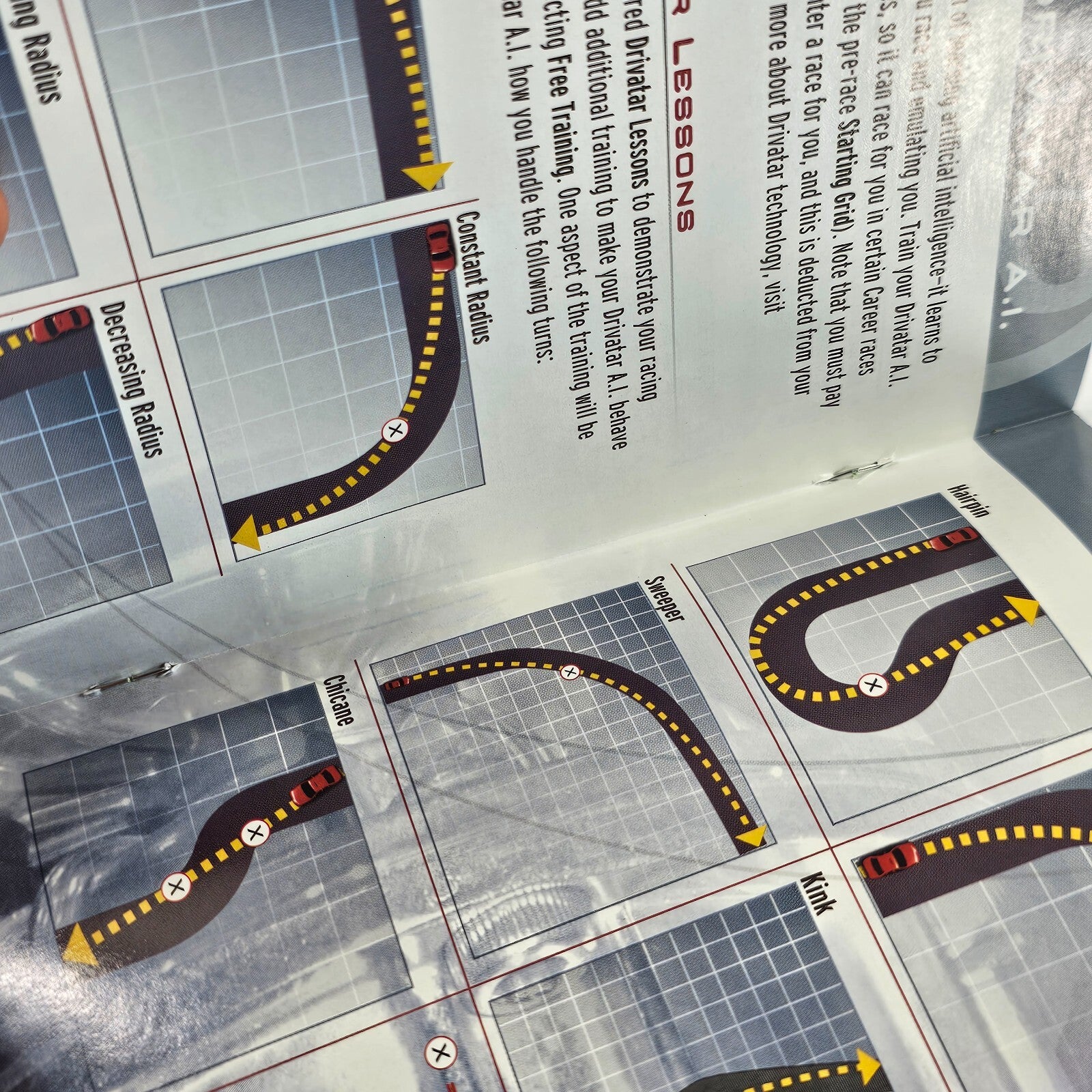 Forza Motorsport (Microsoft Xbox, 2005) Game Case Manual Insert - Tested