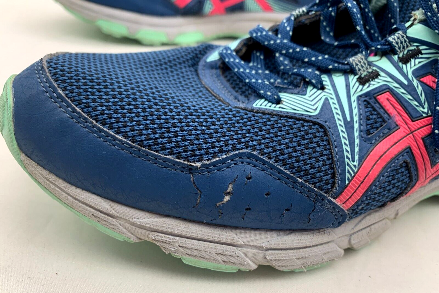 ASICS GEL-Contend 6 Blue/Pink US Size 11 Womens' Running Shoes