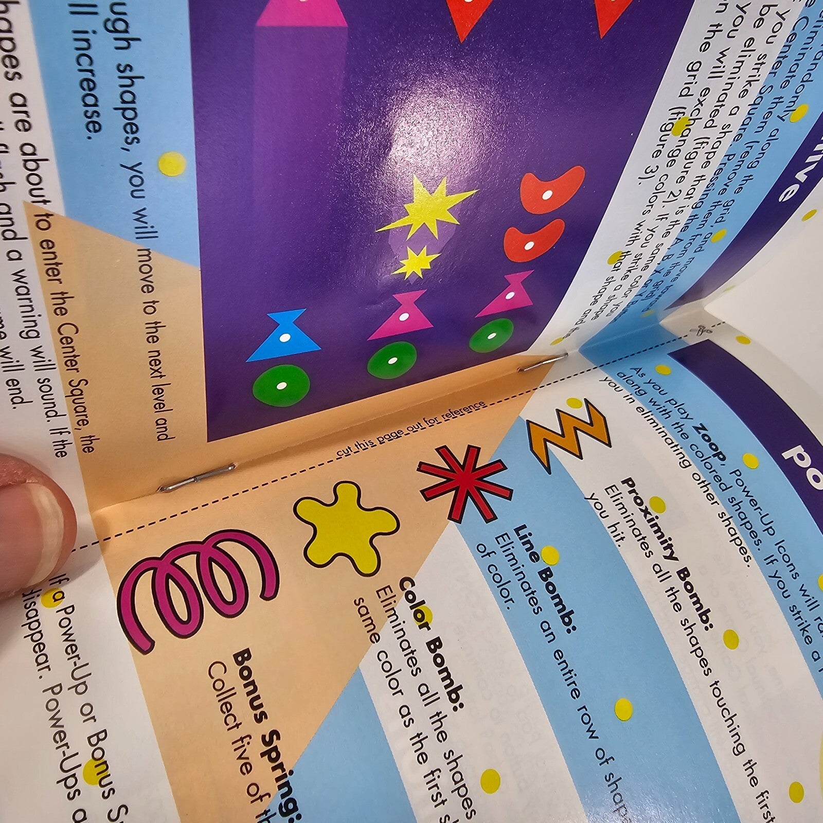 Zoop (Super Nintendo SNES, 1995) Game Box Manual Insert Registration - Tested