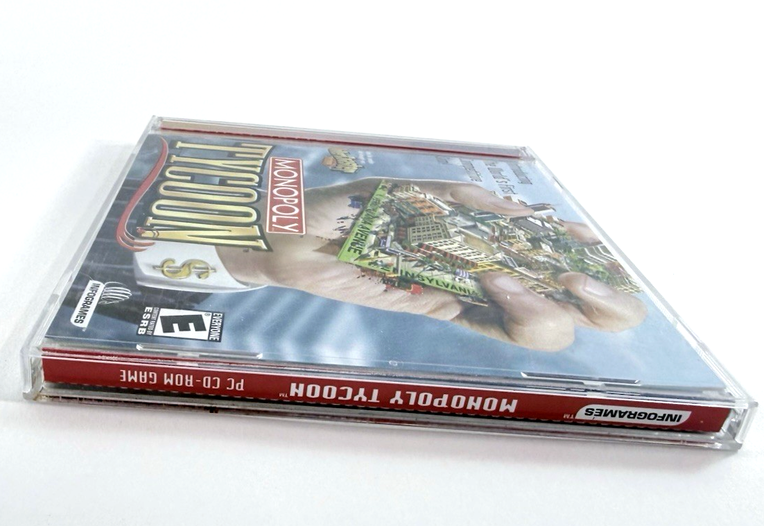Monopoly Tycoon (PC CD, 2001) Windows 95/98/ME - Tested and Working