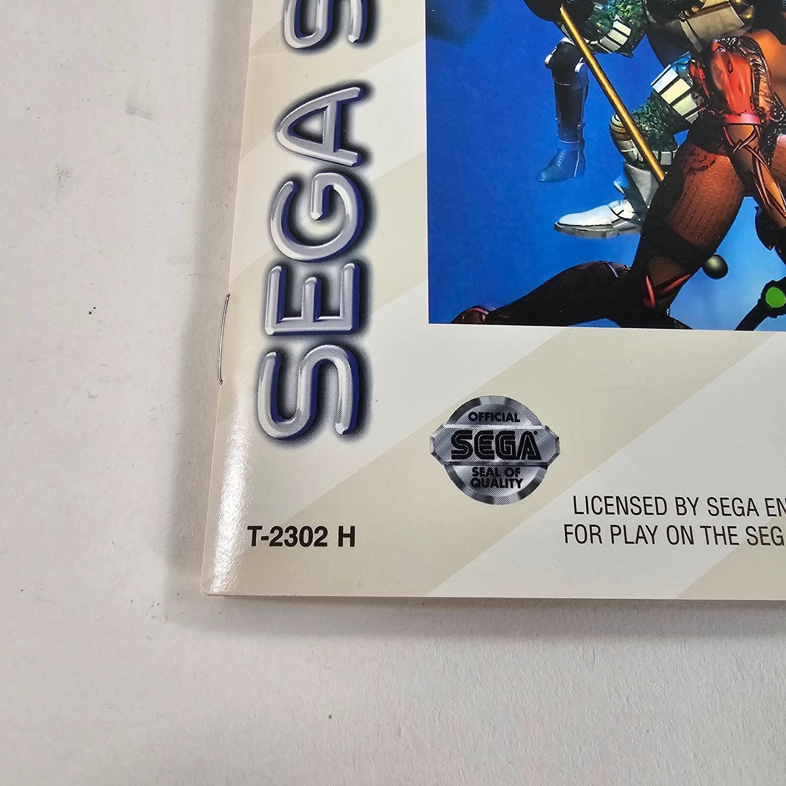 Criticom (Sega Saturn, 1995) Replacement Manual