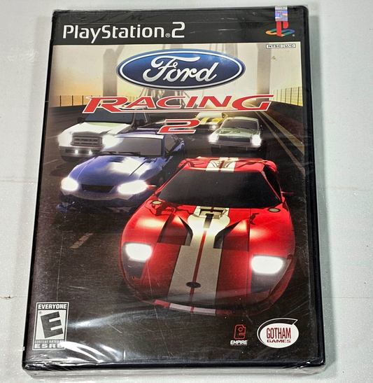 Ford Racing 2 (Sony PlayStation 2, 2003) New, Factory Sealed