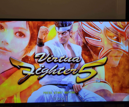 Virtua Fighter 5 (Sony PlayStation 3, 2007) Game Case Manual - Tested
