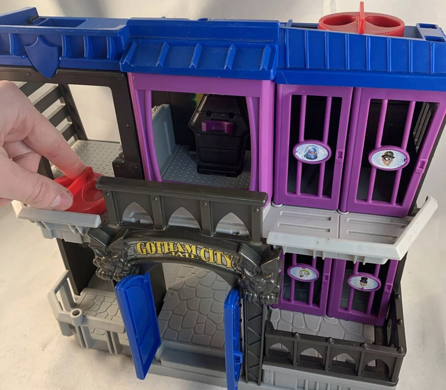 Imaginext 2012 Batman Gotham City Jail Playset DC Super Friends by Fisher Price