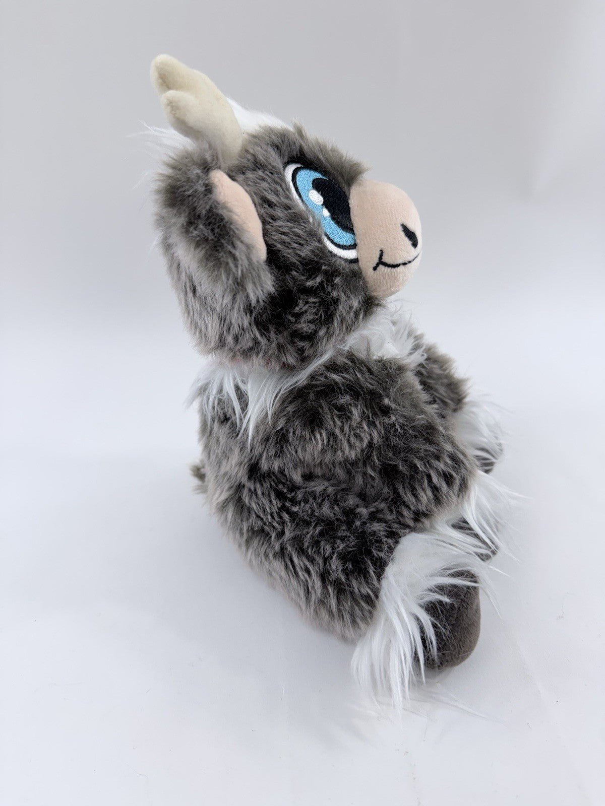 Reindeer In Here 9" Blue Eyed Fluffy Reindeer Plush