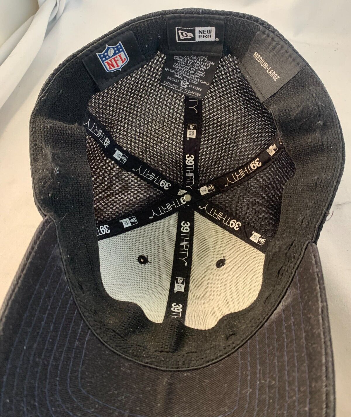 NFL Dallas Cowboys Medium-Large FlexFit New Era Embroidered Fitted Cap