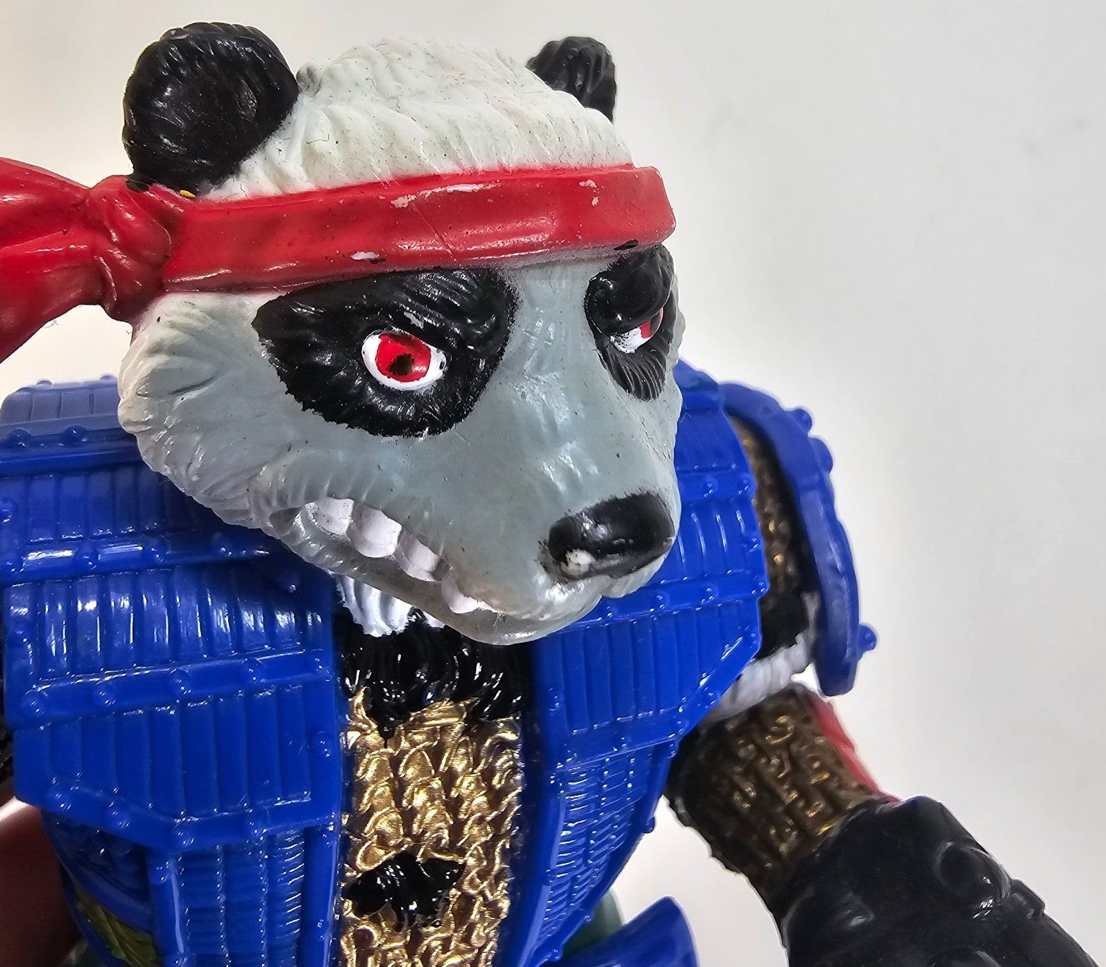 Playmates 1990 Panda Khan Action Figure Teenage Mutant Ninja Turtles