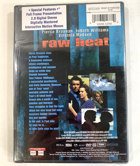 Raw Heat (DVD, 2002) New, Factory Sealed