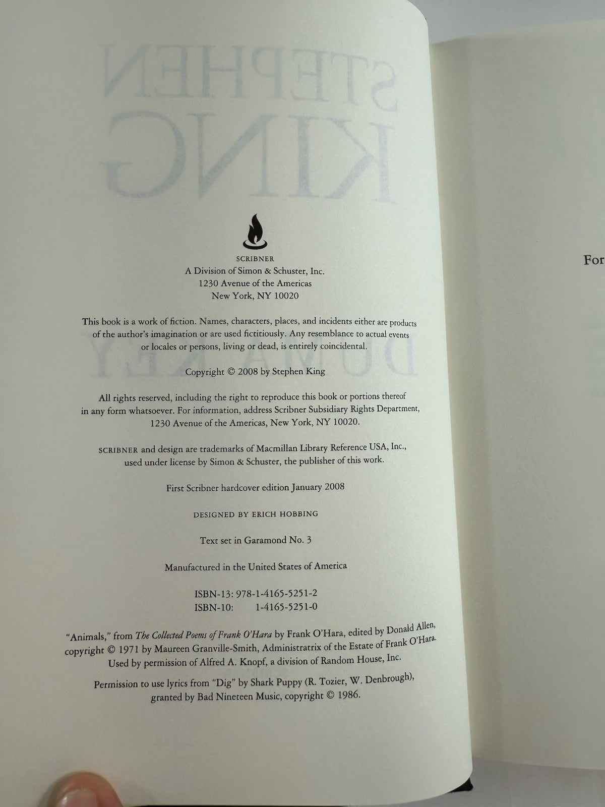 Duma Key by Stephen King (2008, Hardcover) First Scribner Edition with Slipcover