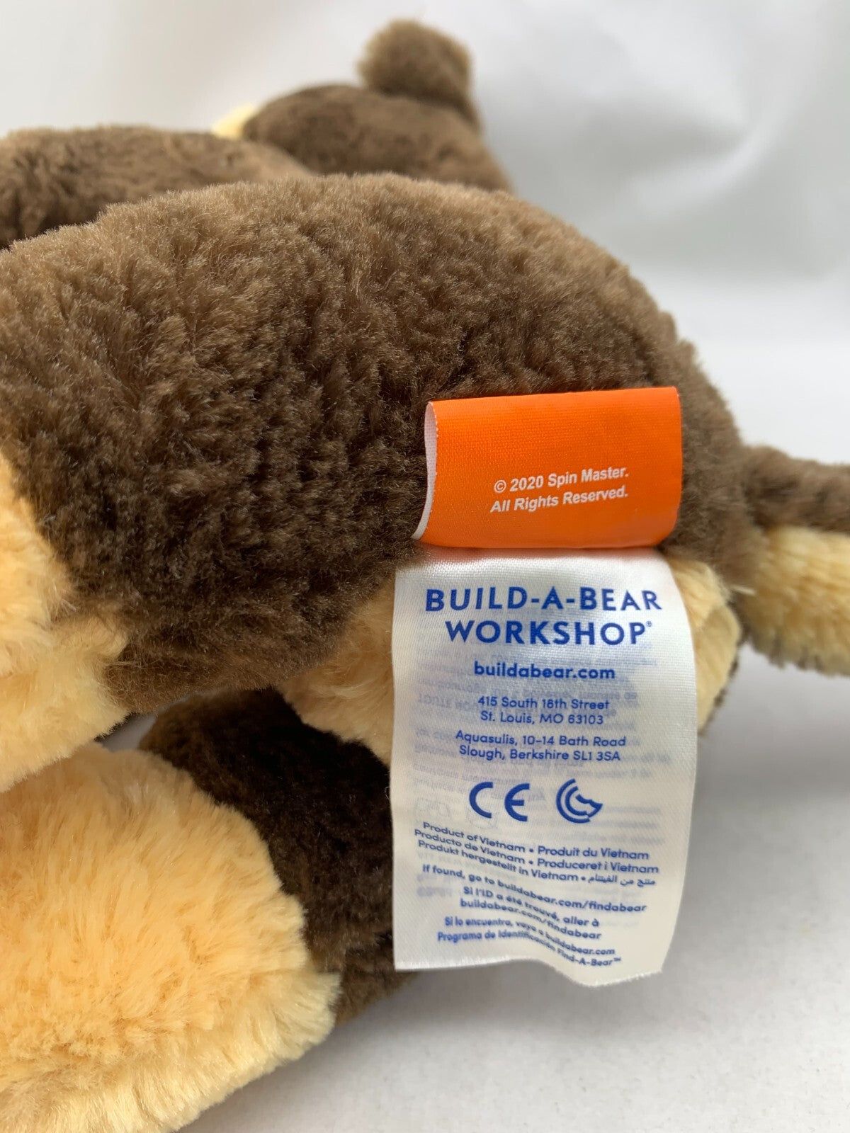 Nickelodeon 2020 Paw Patrol Chase 14" Dog Plush w/Collar & Mandalorian Pajamas