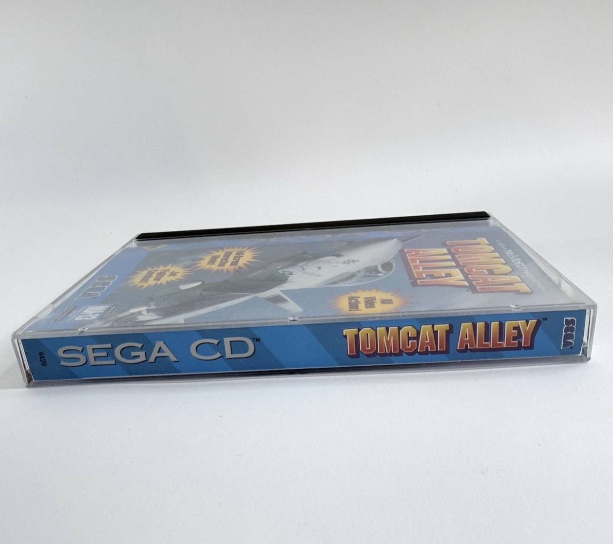 Tomcat Alley (Sega CD, 1994) Game Case Manual Registration Card - Tested