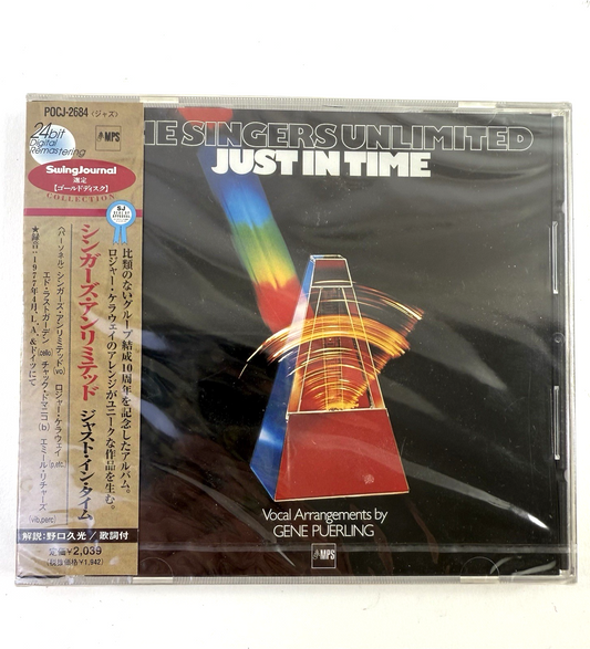The Singers Unlimited - Just In Time (Japan CD, POCJ-2684, MPS, 24 Bit) Sealed