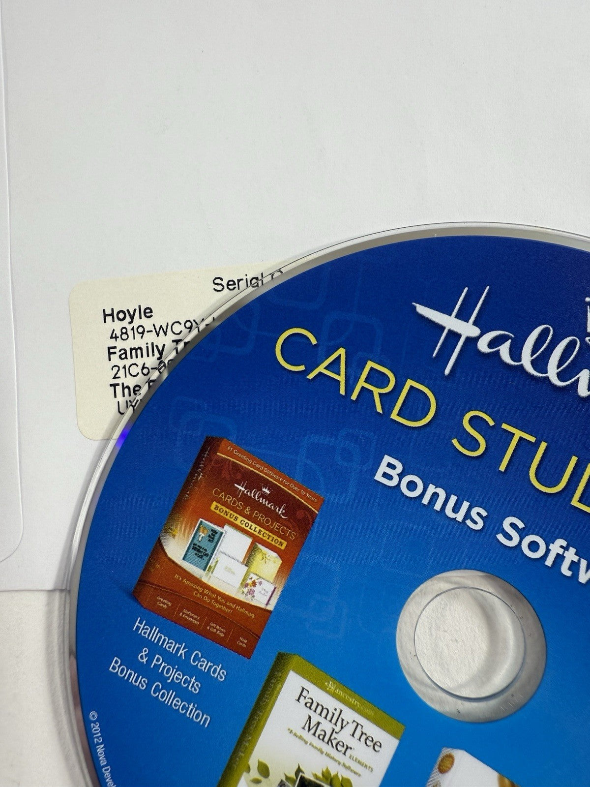 Hallmark Card Studio 2013 Deluxe (Windows, DVD-ROM) Discs, Box, Manual, Inserts