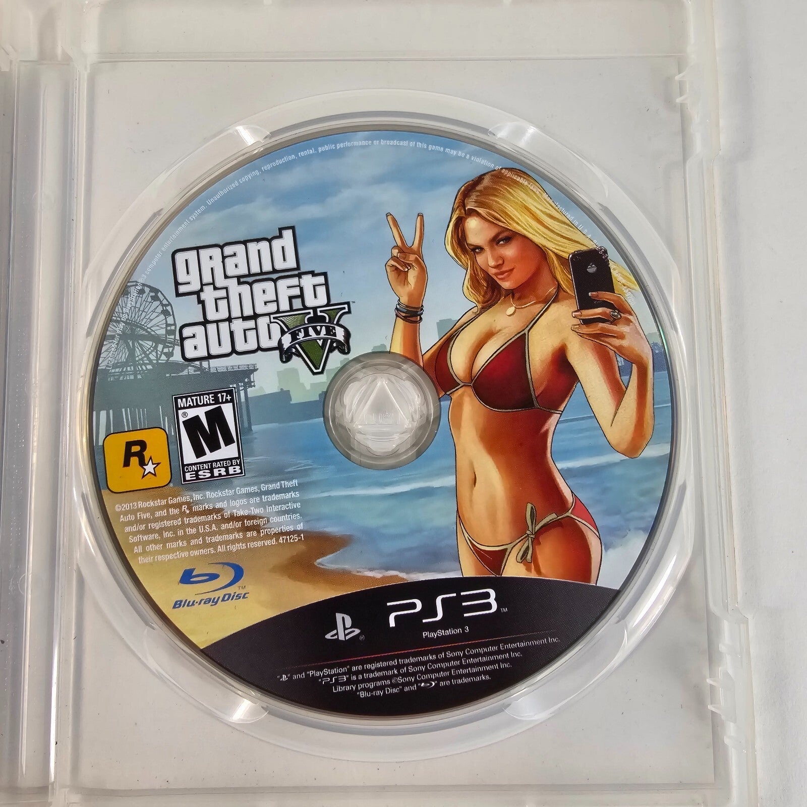 Grand Theft Auto 5 (Sony PlayStation 3, 2013) Game Case Manual - Complete/Tested