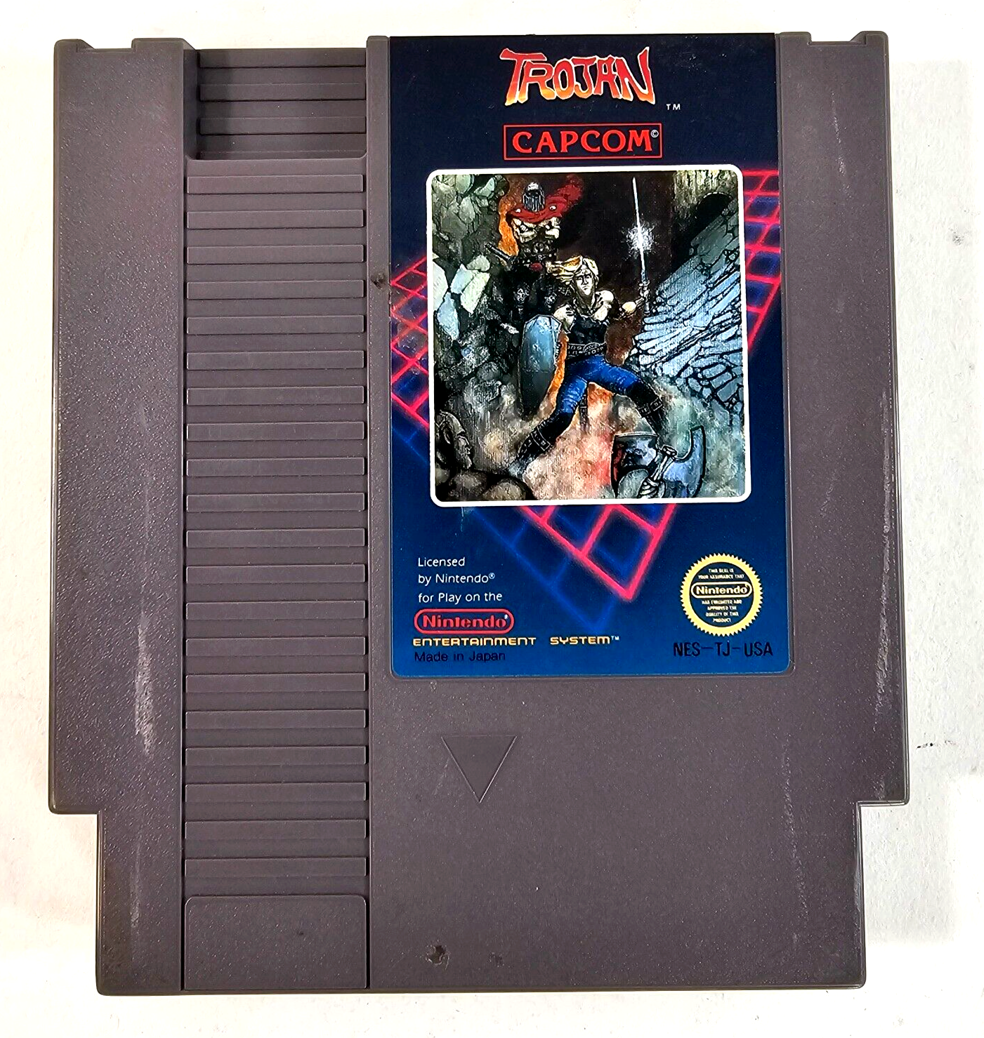 Trojan (Nintendo Entertainment System, 1989) Game Cartridge