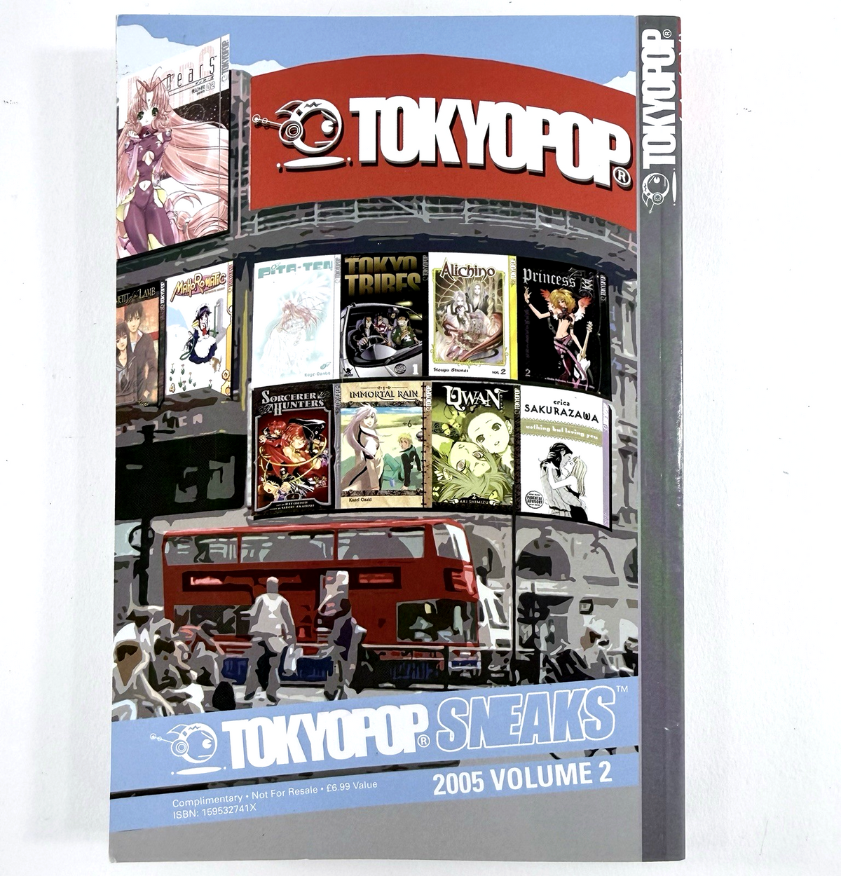 ToykoPop Sneaks 2005 Volume 2 First Print Compilation Manga Previews