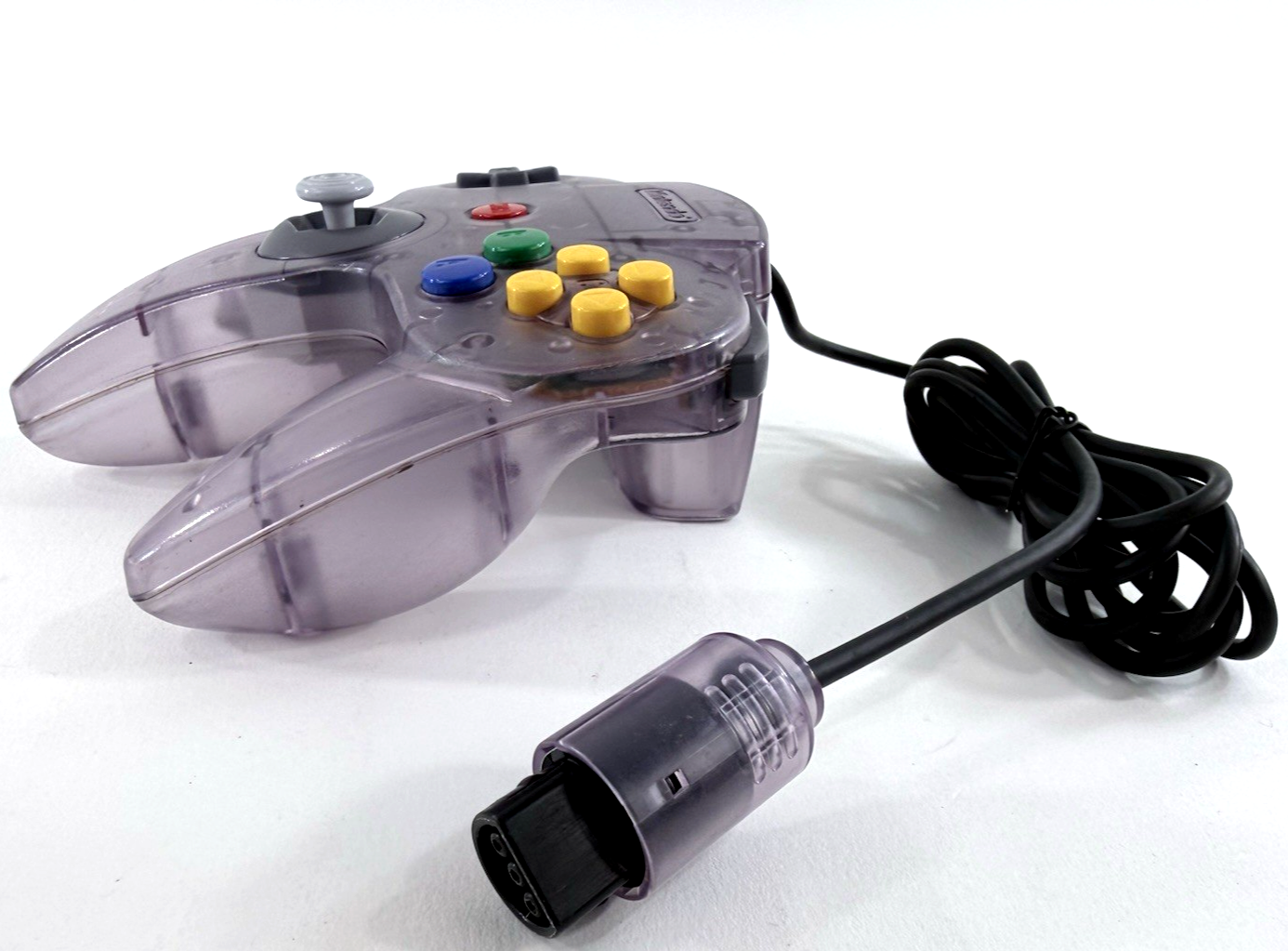 Nintendo 64 NUS-005 Funtastic Atomic Purple Controller - Tested and Working
