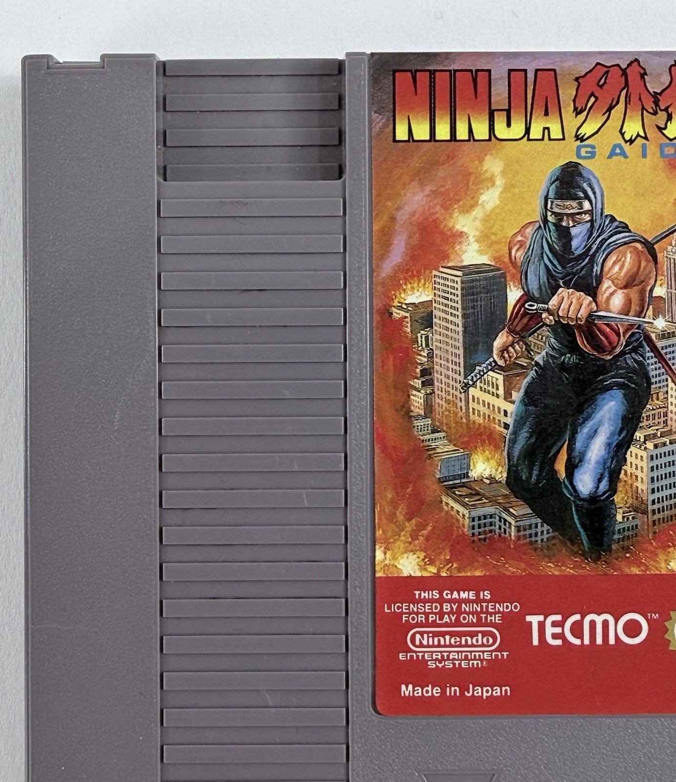 Ninja Gaiden (Nintendo Entertainment System, 1989) Game Cartridge - Tested