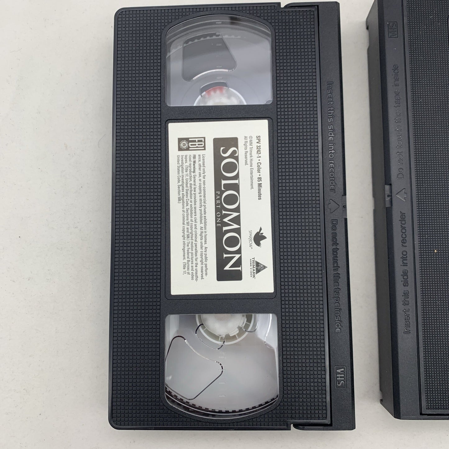 The Bible: Solomon (VHS, 2000) Ben Cross/Vivica A. Fox/Max Von Sydow