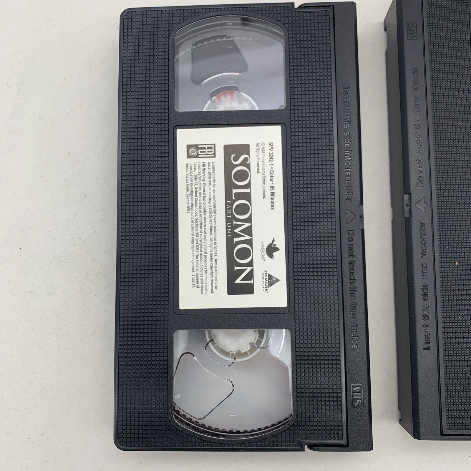 The Bible: Solomon (VHS, 2000) Ben Cross/Vivica A. Fox/Max Von Sydow