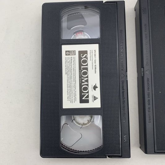 The Bible: Solomon (VHS, 2000) Ben Cross/Vivica A. Fox/Max Von Sydow