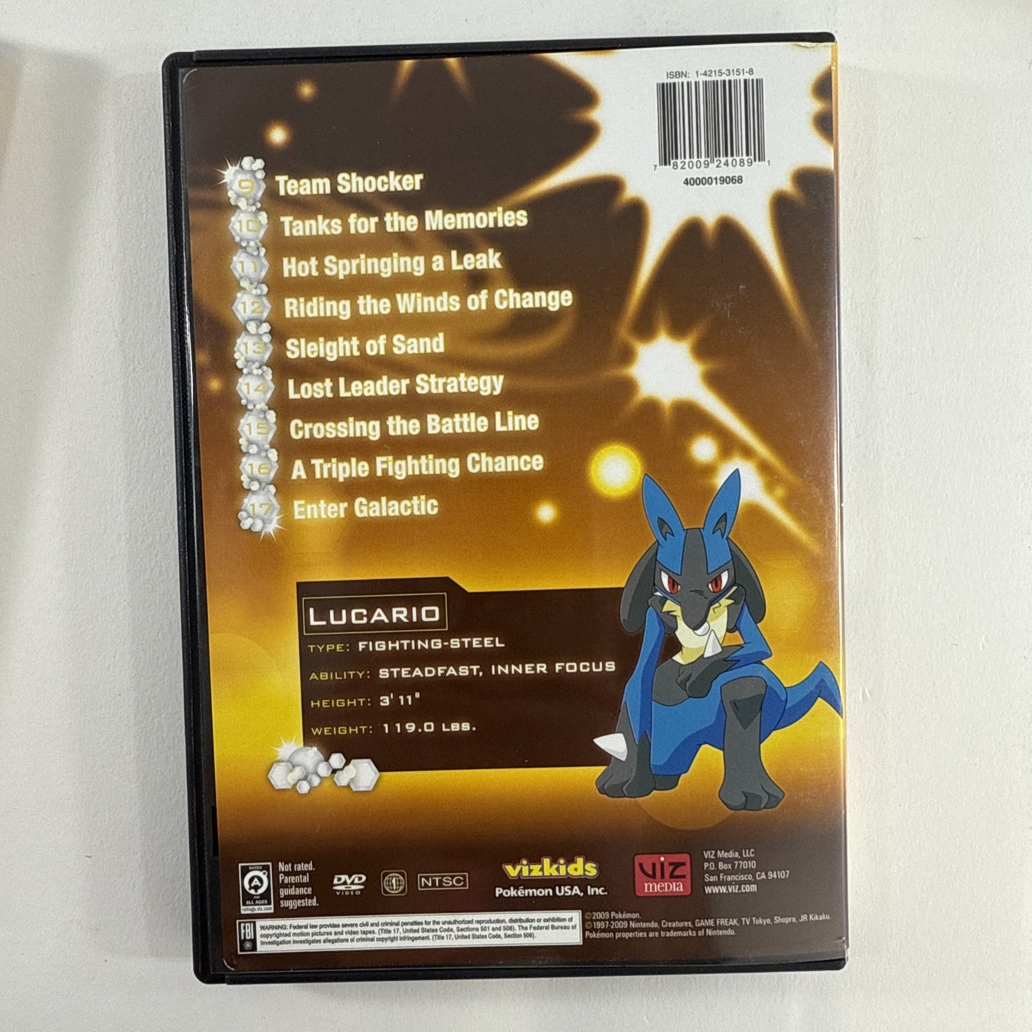 Pokemon: Diamond & Pearl Battle Dimension Box Set 1 (DVD Box Set) Tested