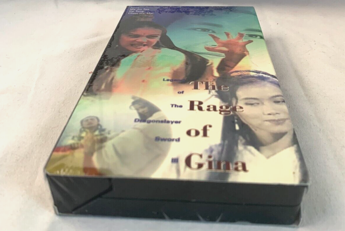 The Rage of Gina, Legend of The Dragonslayer Sword III (VHS, 1996) New