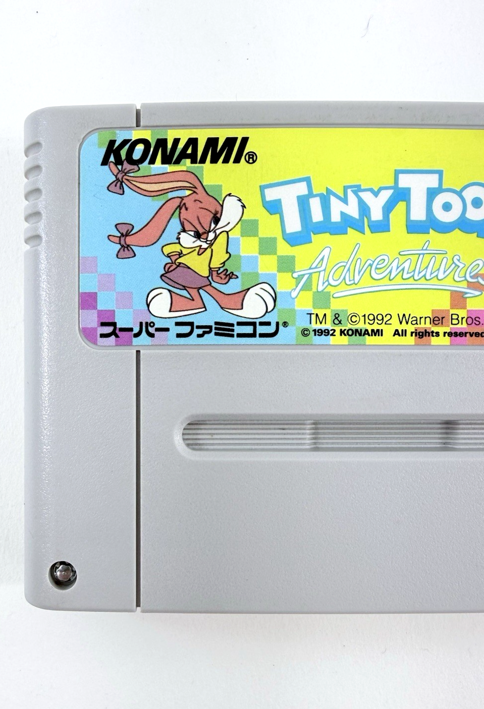 Tiny Toon Adventures (Super Famicom, 1992) Game Cartridge - Tested