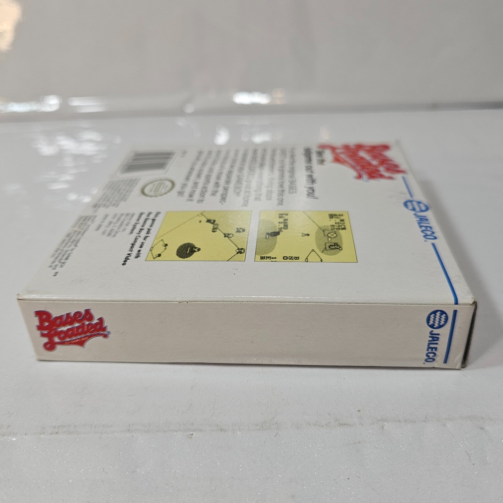 Bases Loaded (GameBoy, 1990) Game Box Manual Inserts Poster Registration -Tested