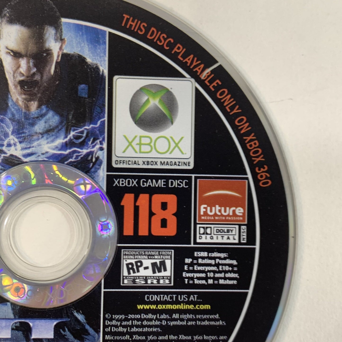 Official Xbox Magazine Demo Disc 118 - Star Wars Force Unleashed II (Xbox 360)