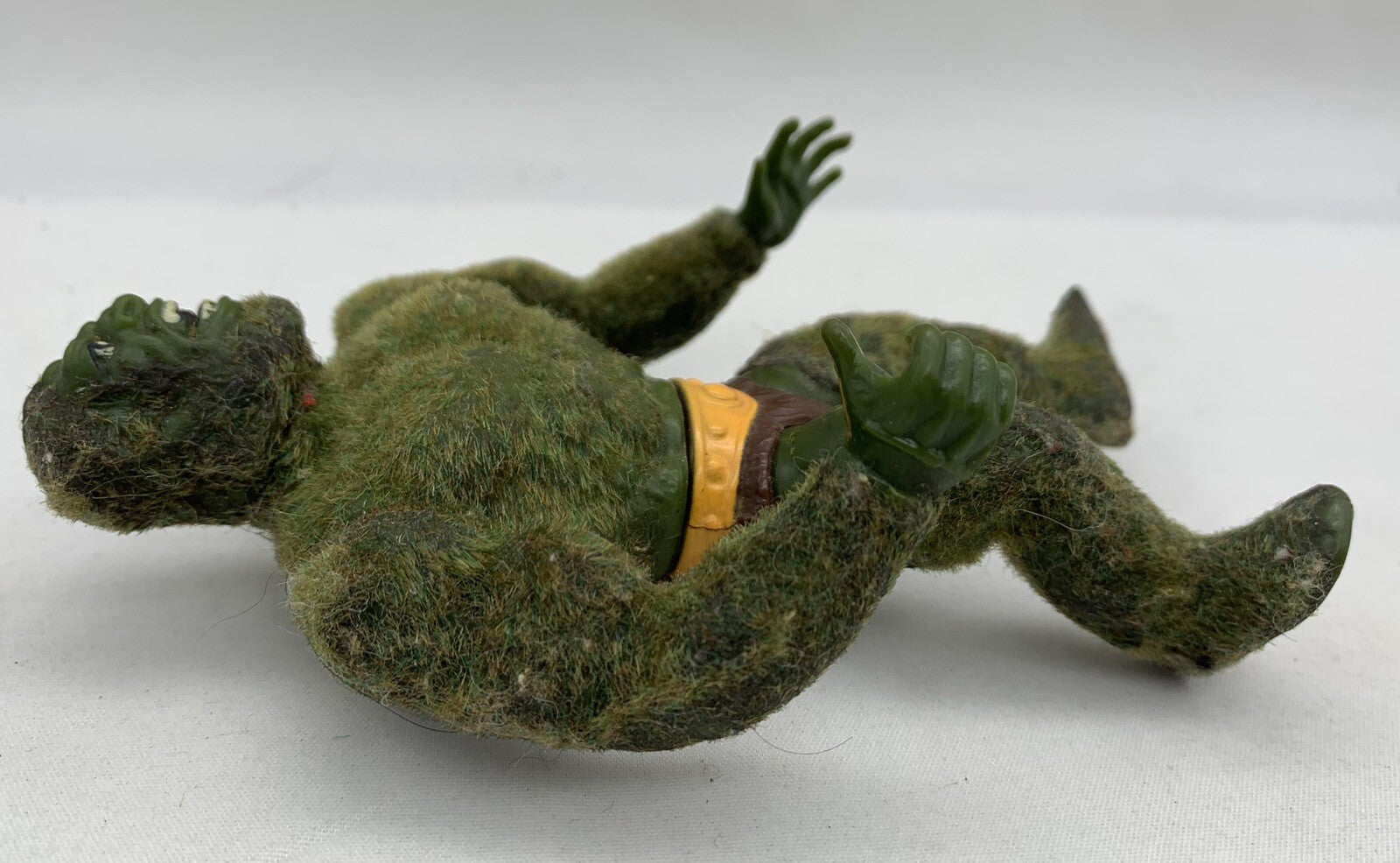 Mattel 1985 Moss Man He-Man Masters Of The Universe Flocked Action Figure - Read