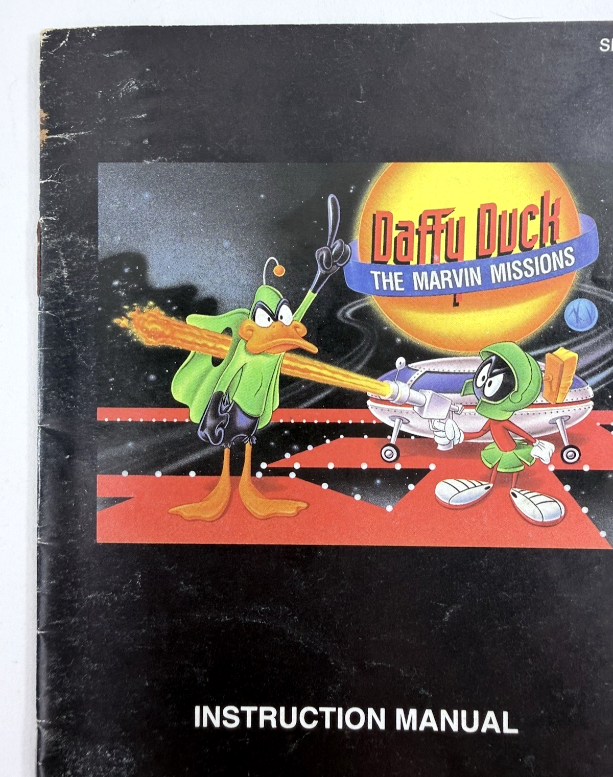 Sunsoft 1993 Daffy Duck The Marvin Missions Instructional Manual SNS-YF-USA