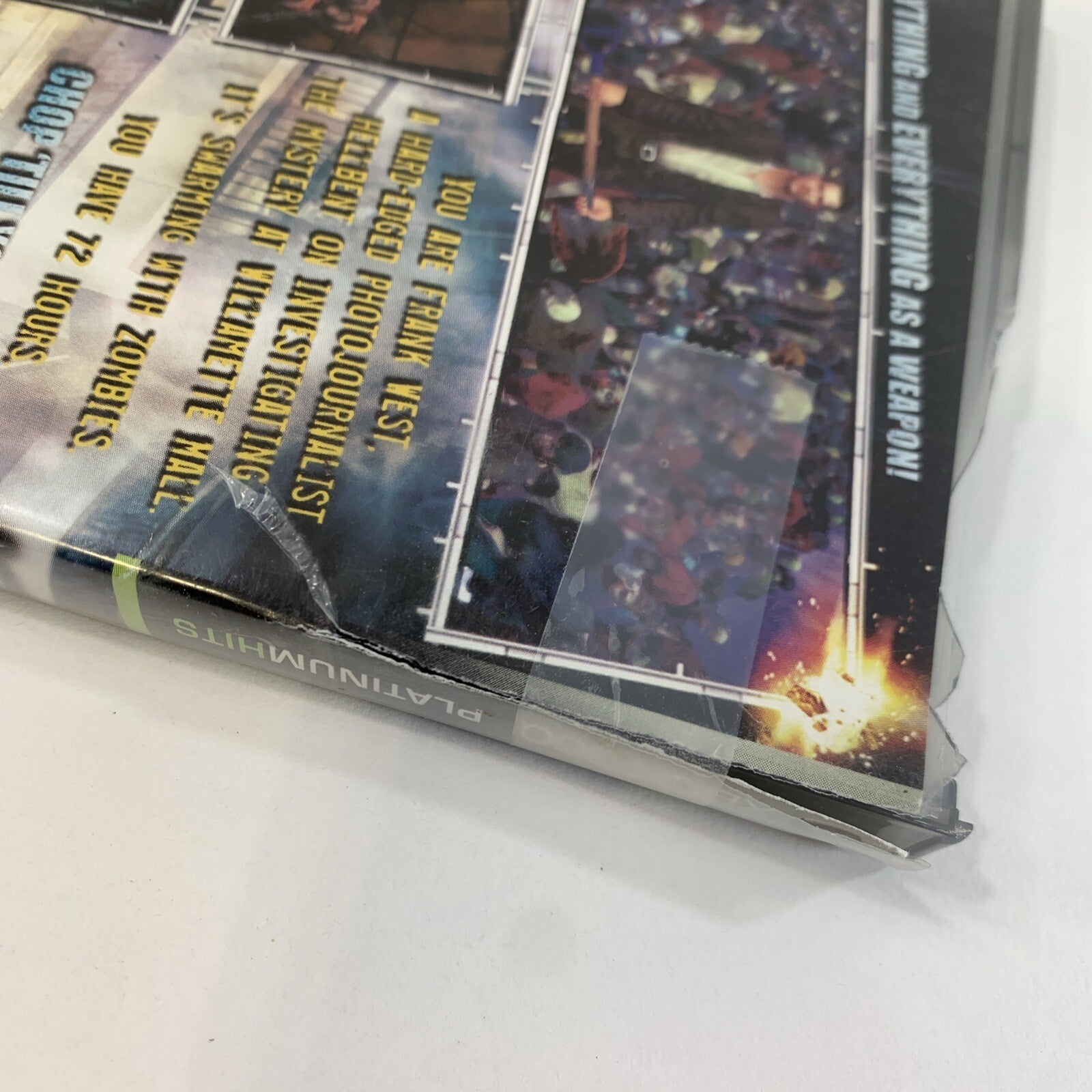 Dead Rising - Platinum Hits (Microsoft Xbox 360, 2006) Game Case Manual Complete