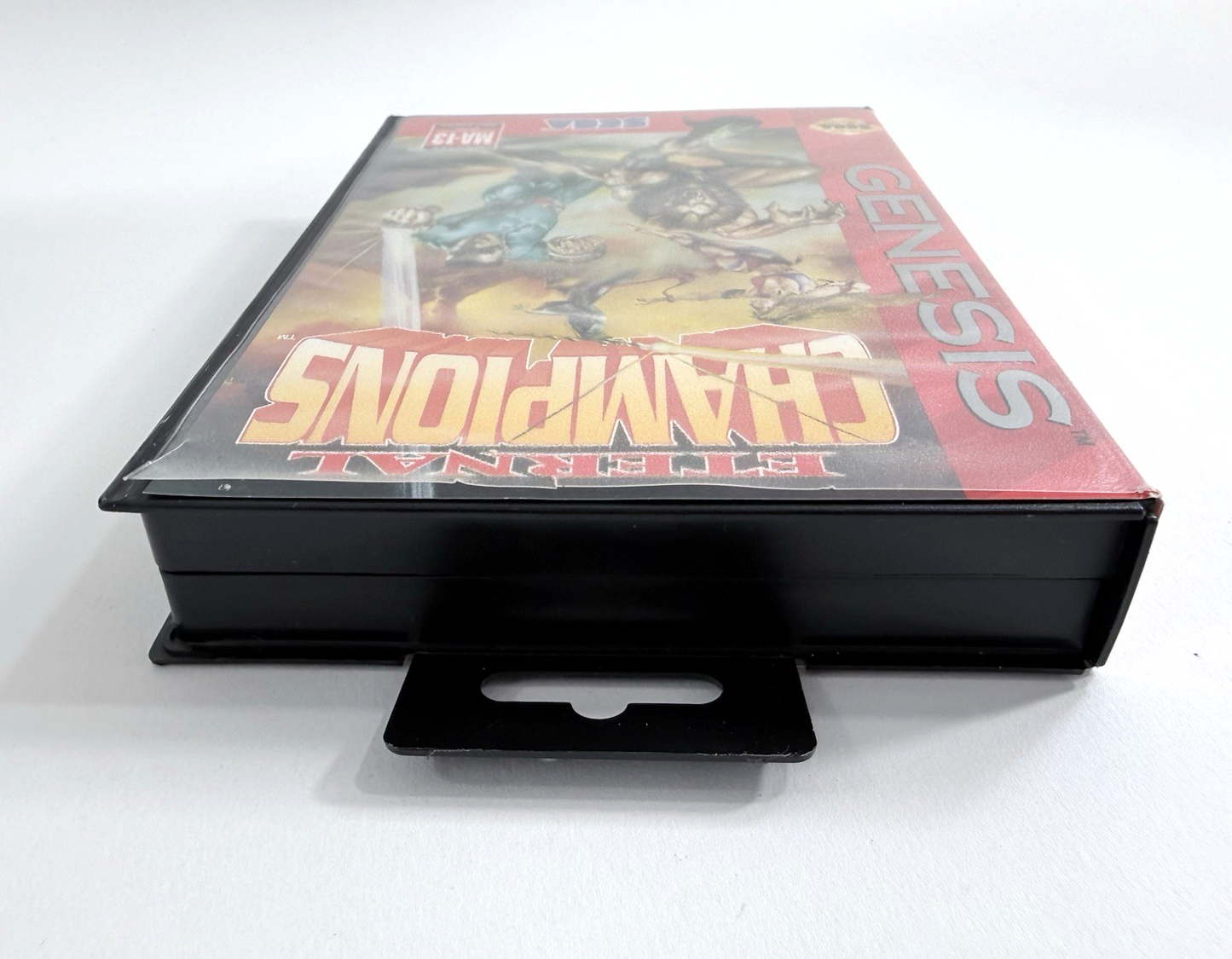 Eternal Champions (Sega Genesis, 1993) Game, Case, Manual, Insert - Tested